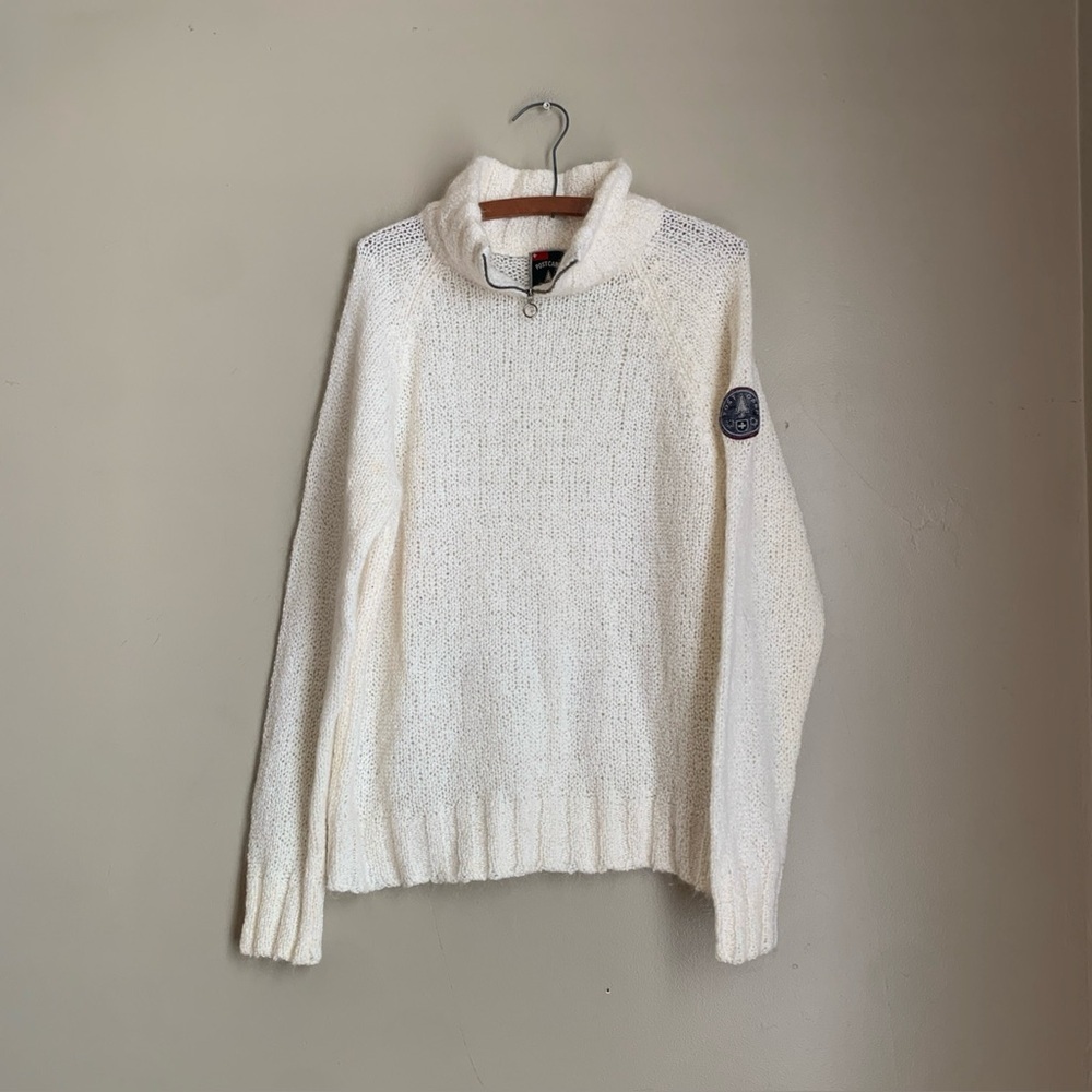 Post Card Made In Italy Women’s Sweater Size Medium Mohair Blend Apres Winter